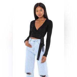 Mink Pink Prhada Black Tie Crop